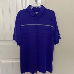 Mens Under Armour heat gear golf shirt
